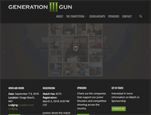 Tablet Screenshot of generation3gun.com